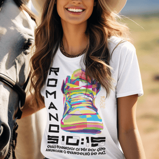 Nome do produto CAMISETA Pés formosos RM 10:15 (Camiseta Feminina)