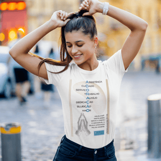 Nome do produto CAMISETA Adoração - RM 14:18 (Camiseta Feminina)