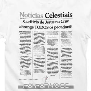 Nome do produto CAMISETA Boas novas (Camisa Feminina)