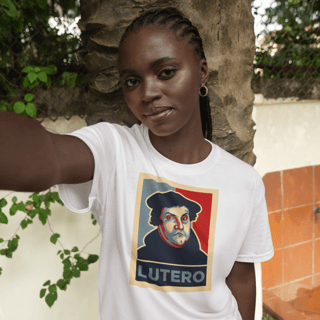 Nome do produto CAMISETA Lutero - Pop Art - (Camiseta Feminina)