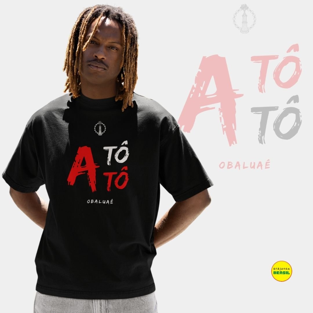 Nome do produto: Camiseta Baby Long Unissex Obaluaê Saudação Atotô