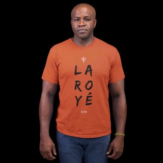 Nome do produto Camiseta Masculina Laroyê Exu Alta Qualidade 100% Algodão Fio 30