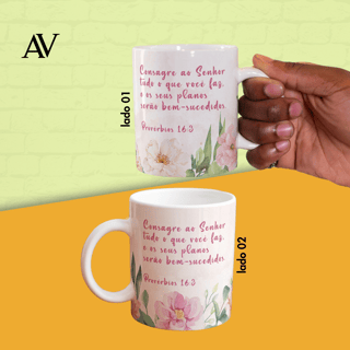 Provérbios 16:3 | Caneca