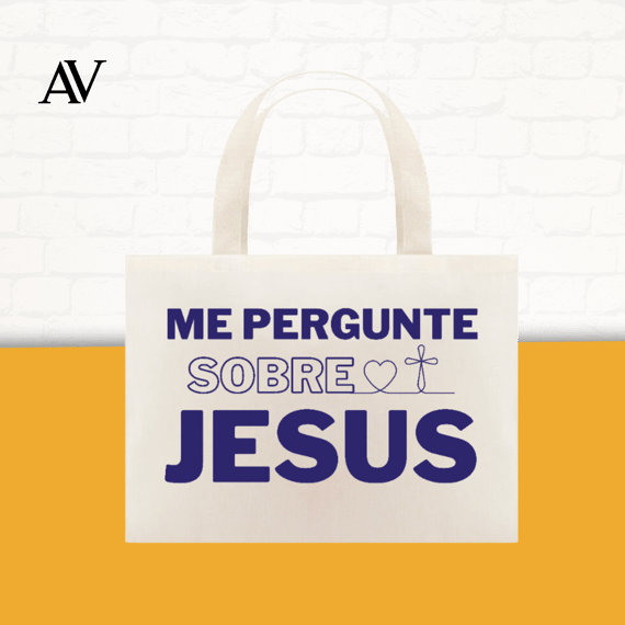 Me pergunte sobre Jesus | Ecobag