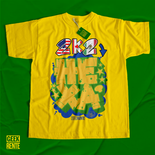 Nome do produto CAMISETA MASCULINA AMARELA 2K2HEXA