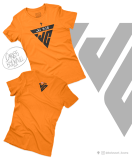 Nome do produto Camiseta Feminina JOÃO 3:16 JC / LOGO FIFA 3