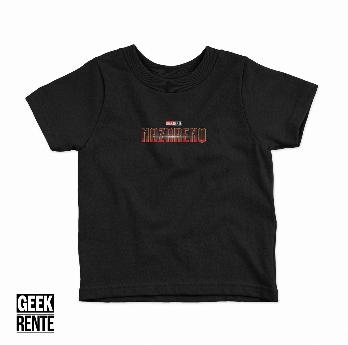 Nome do produto: Camiseta Infantil NAZARENO / HOMEM DE FERRO