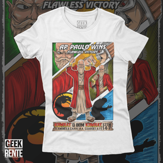 Nome do produto Camiseta Feminina KOMBAT O BOM KOMBAT 2TM 4:7 APOSTOLO PAULO WINS