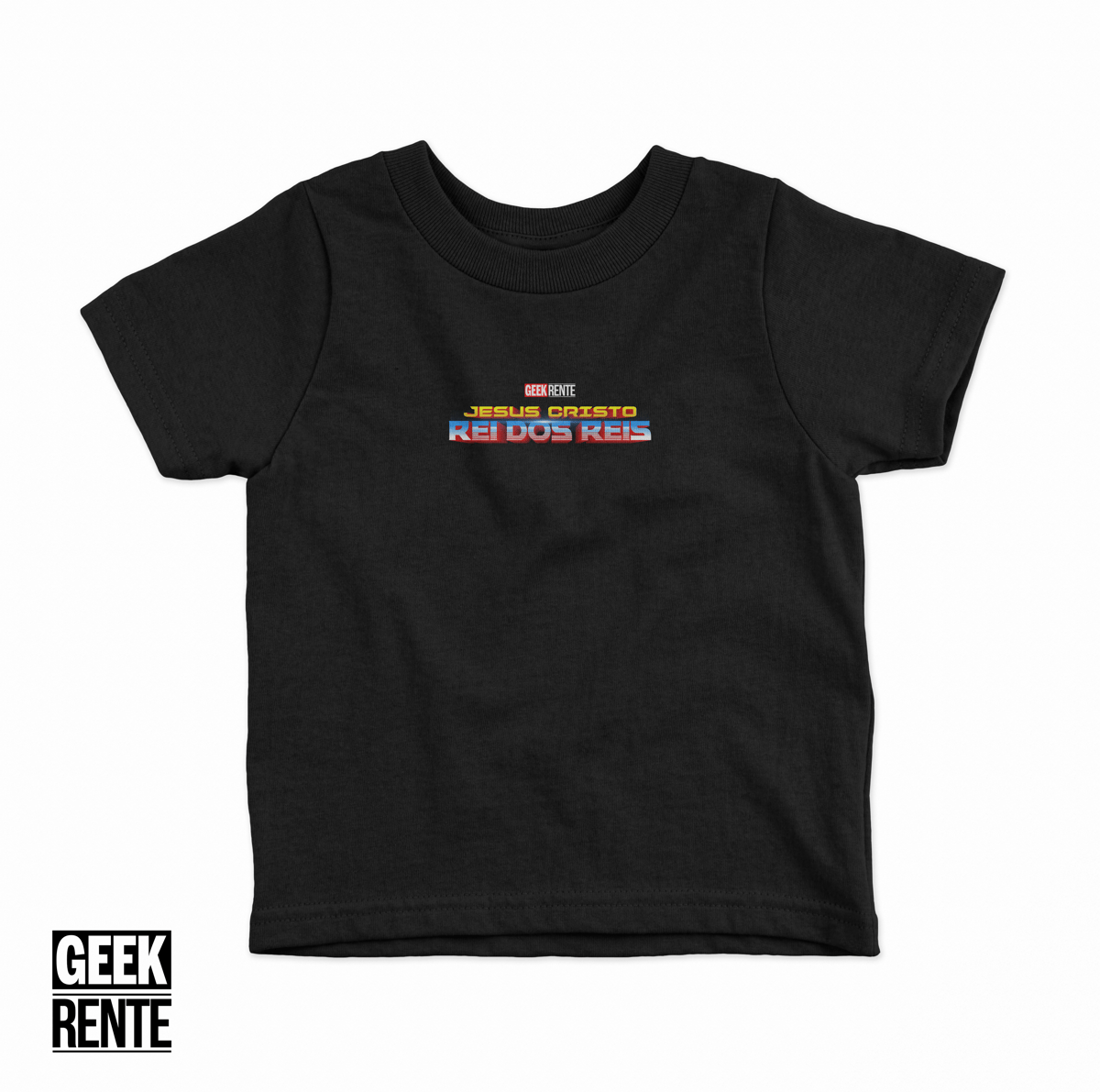 Nome do produto: Camiseta Infantil JESUS CRISTO REI DOS REIS / THOR RAGNAROK