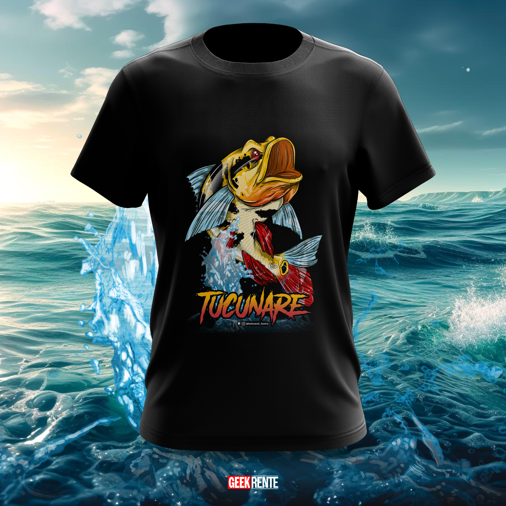 Camiseta PEIXE TUCUNARÉ #1