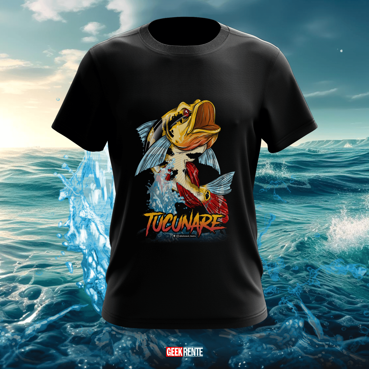 Nome do produto: Camiseta PEIXE TUCUNARÉ #1