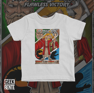 Nome do produto Camiseta Infantil KOMBAT O BOM KOMBAT 2TM 4:7 APOSTOLO PAULO WINS