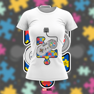 Nome do produto Camiseta Feminina AUTISTA NO CONTROLE