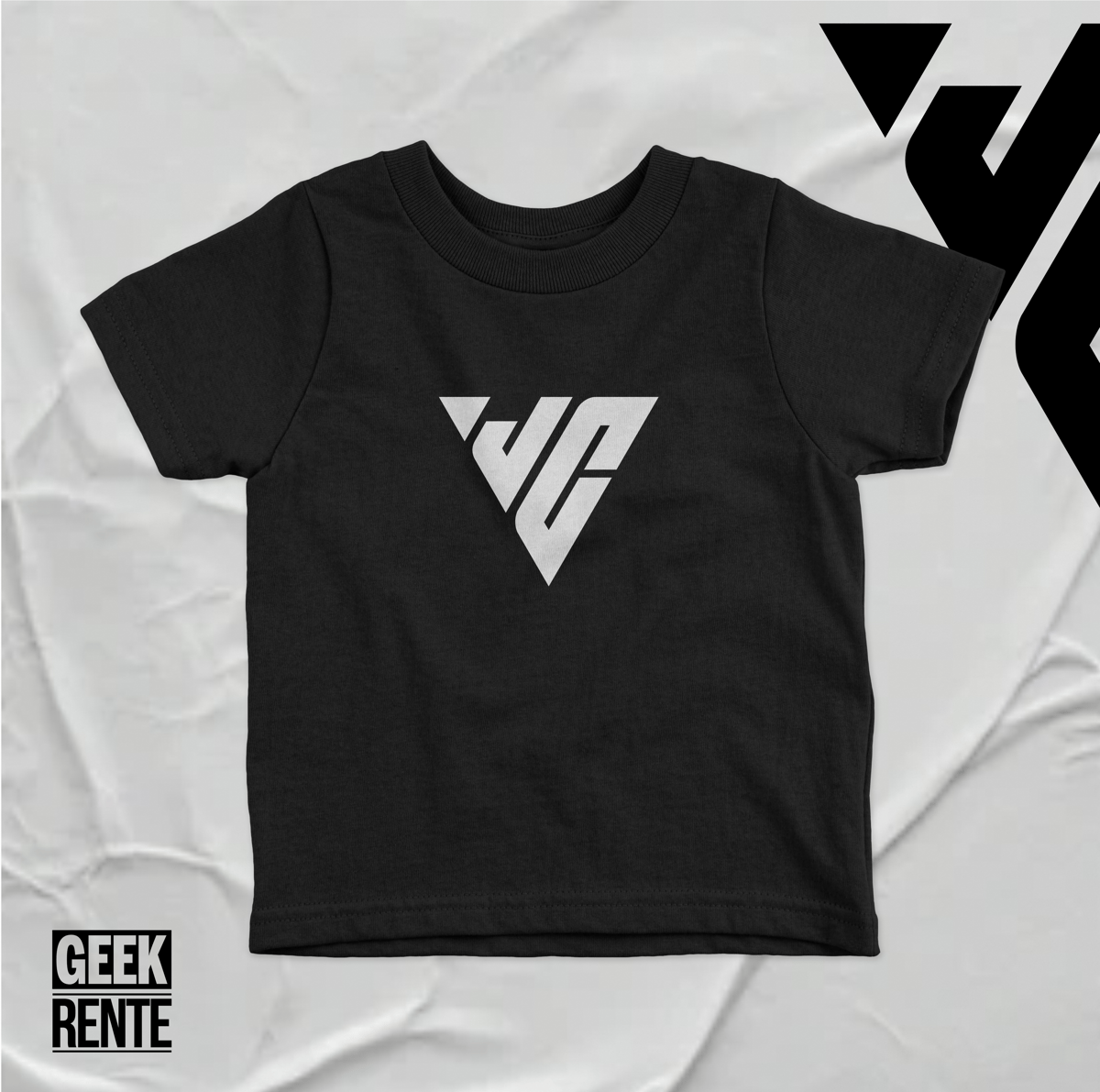 Nome do produto: Camiseta Infantil Preta JC / LOGO FIFA 4