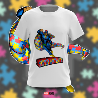 Nome do produto Camiseta SUPER AUTISTA