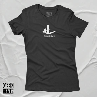 Nome do produto Camiseta Feminina JESUS SALVA SEM MEMORY CARD