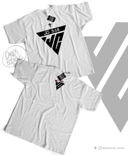Nome do produto Camiseta Masculina JOÃO 3:16 JC / LOGO FIFA 3