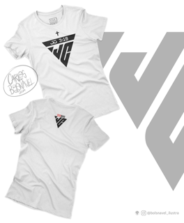 Nome do produto Camiseta Feminina JOÃO 3:16 JC / LOGO FIFA 3