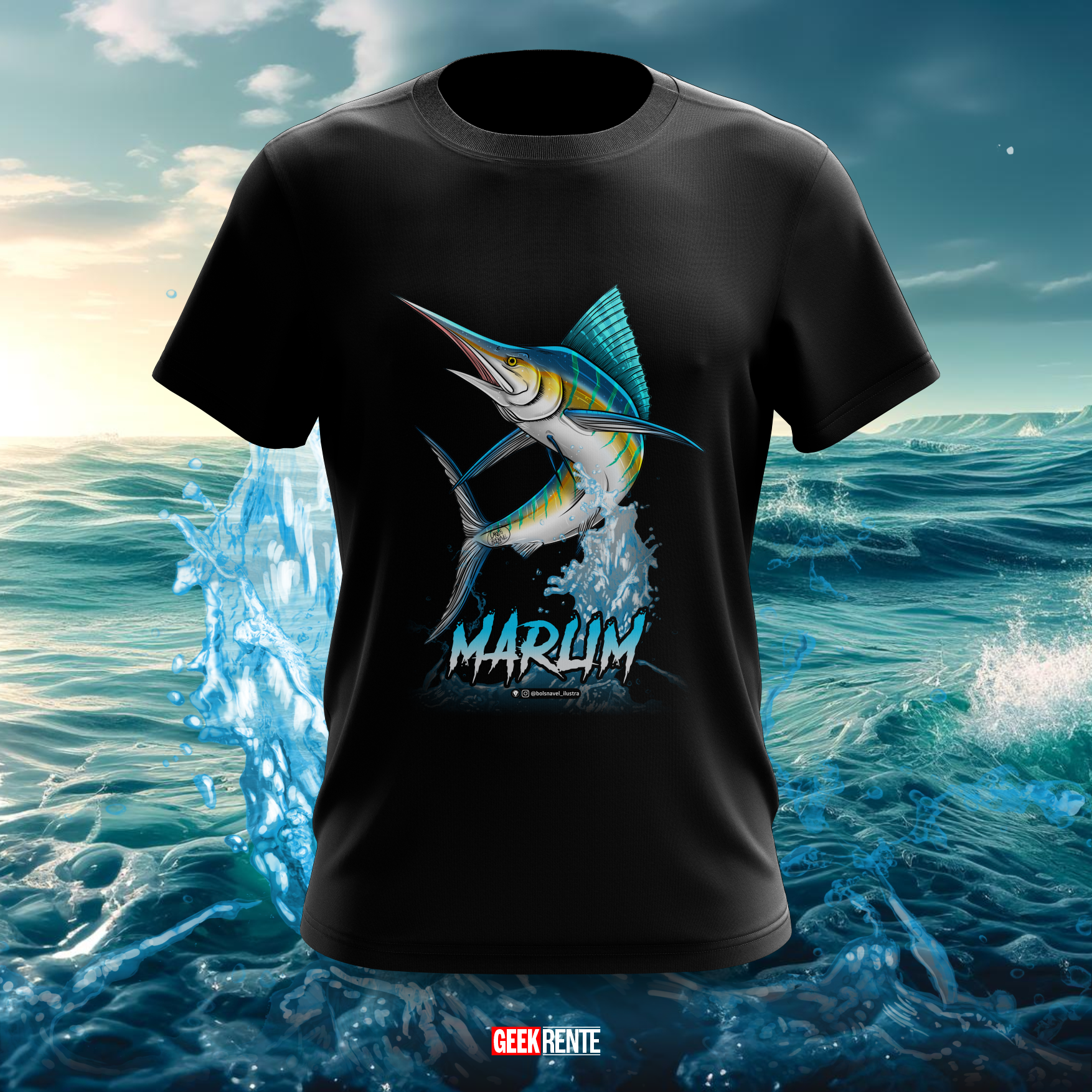 Camiseta PEIXE MARLIM #1