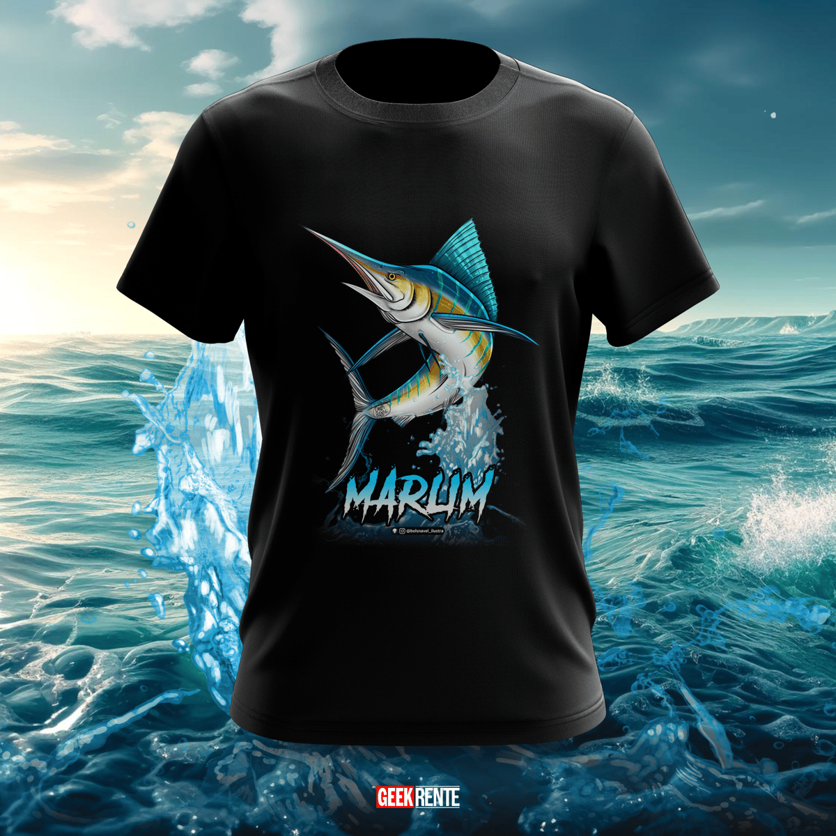 Nome do produto: Camiseta PEIXE MARLIM #1