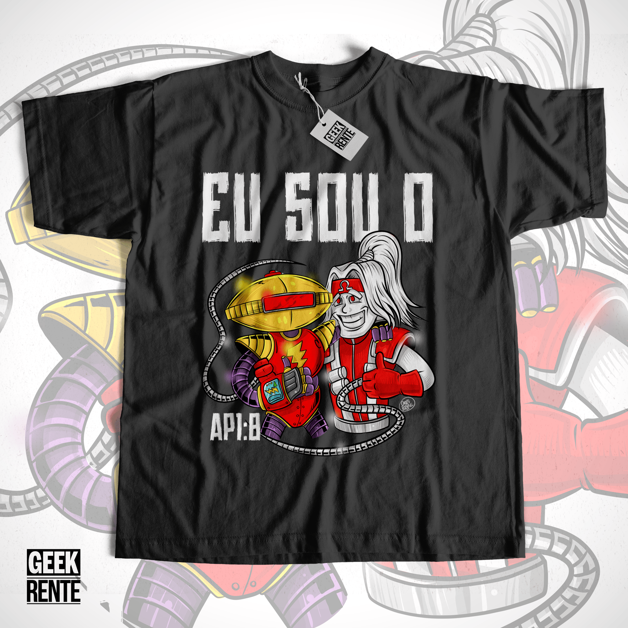 Camiseta Masculina EU SOU O ALFA E O ÔMEGA