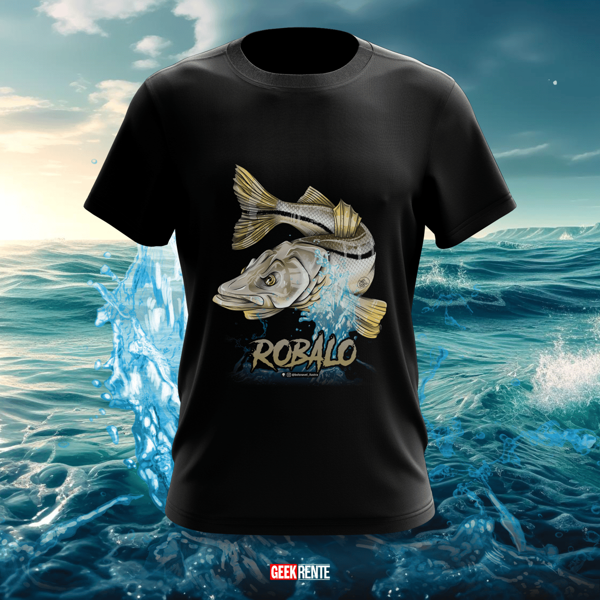 Nome do produto: Camiseta PEIXE ROBALO #1