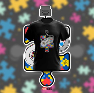 Nome do produto Camiseta Infantil AUTISTA NO CONTROLE