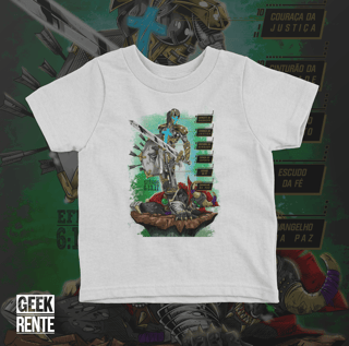 Nome do produto Camiseta Infantil ARMADURA DE DEUS