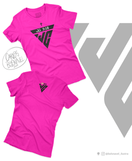 Nome do produto Camiseta Feminina JOÃO 3:16 JC / LOGO FIFA 3