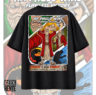 Nome do produto Oversized - KOMBAT O BOM KOMBAT 2TM 4:7 APOSTOLO PAULO WINS