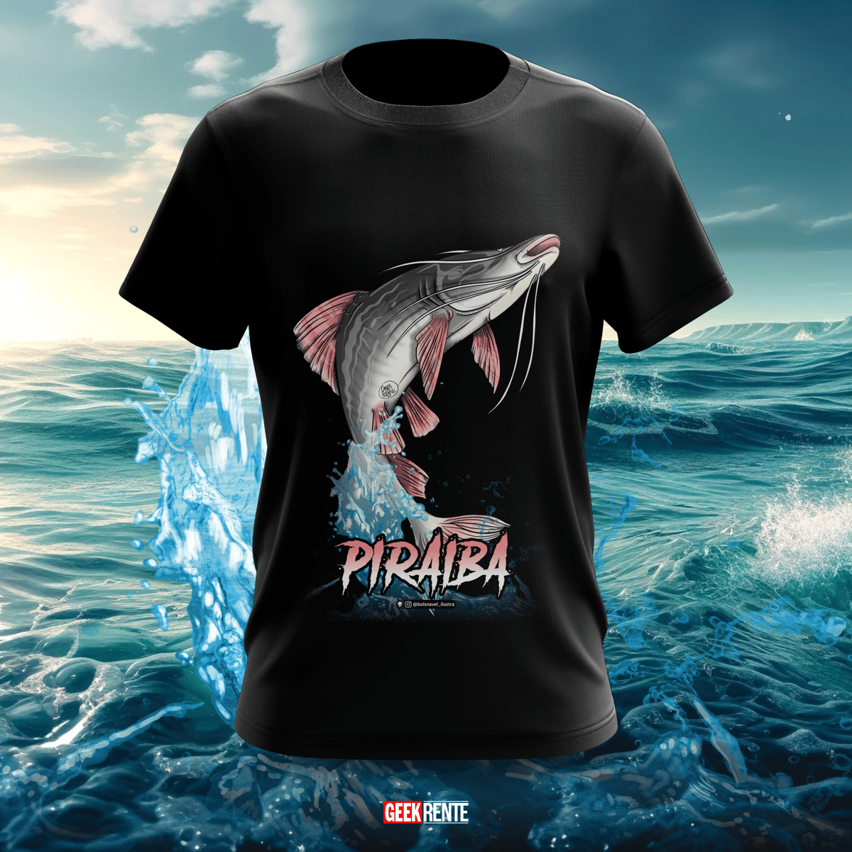 Nome do produto: Camiseta PEIXE PIRAIBA #1
