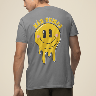 Nome do produto T-Shirt Unissex Emoji | Coleção Não Temas