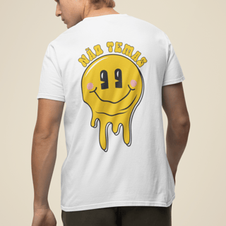 Nome do produto T-Shirt Unissex Emoji | Coleção Não Temas