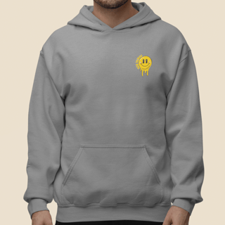 Nome do produto Moletom Canguru Unissex Emoji Minimalista | Coleção Não Temas