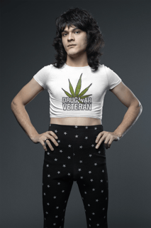 Nome do produto Cropped Drug War Veteran
