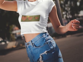 Nome do produto Cropped Vida