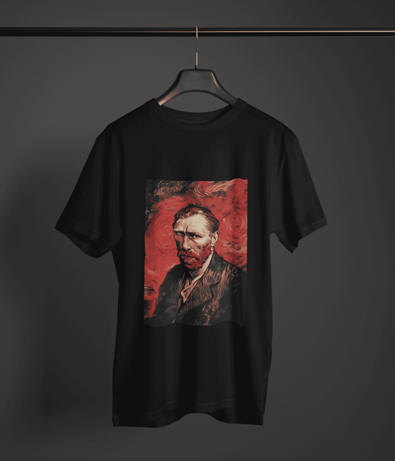 Camiseta Prime - Red /Van Gogh