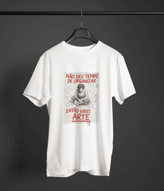 Camiseta Prime - Então virei arte 