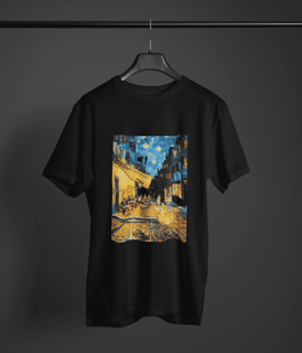 Nome do produto Camiseta Prime - Terraço do Café à Noite 