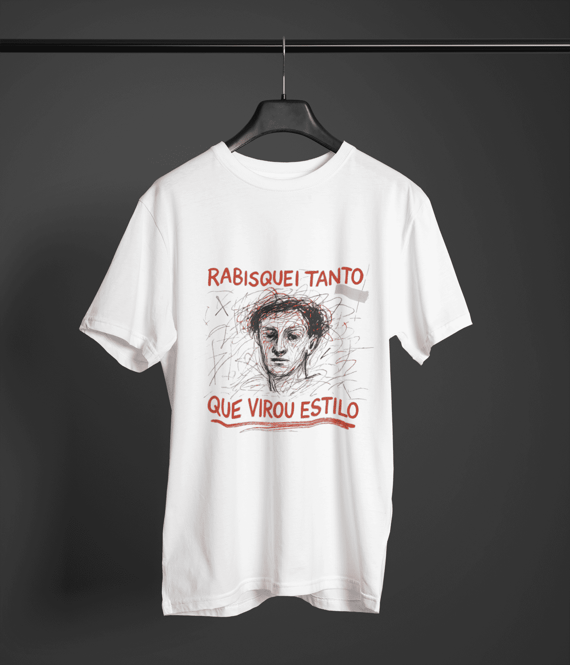 Camiseta Prime - Rabisquei tanto que virou estilo! 