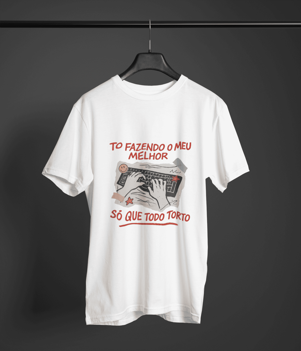 Nome do produto: Camiseta Prime - To fazendo o meu melhor!