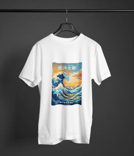 Nome do produto Camiseta Prime - A Grande Onda de Kanagawa 
