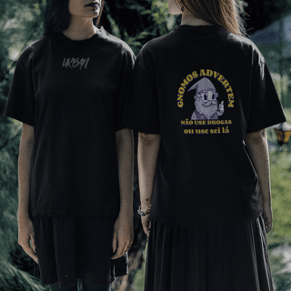 Nome do produto Camiseta Gnomos Advertem
