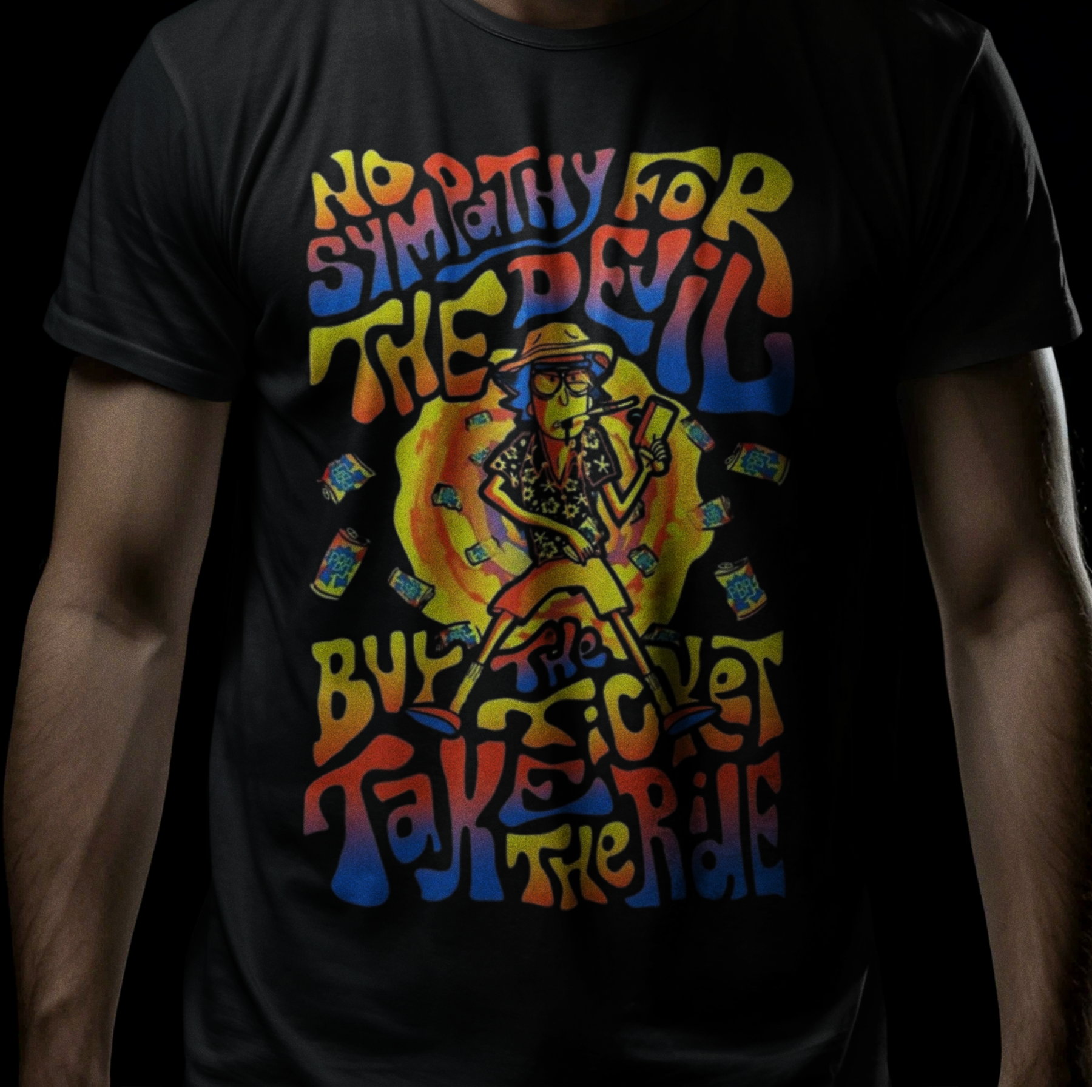 Camiseta Rick No Sympathy