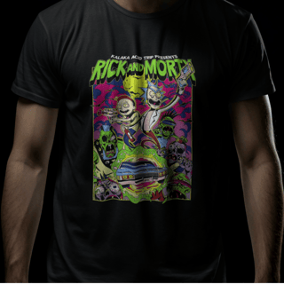 Camiseta Prime AcidTrip Rick Morty