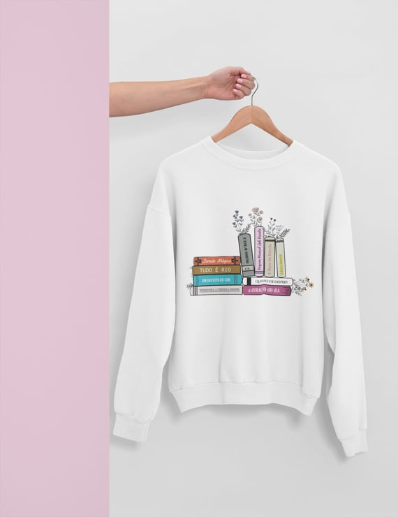 Moletom Fechado Biblioteca Brasileira