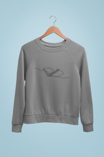 Nome do produto Moletom Fechado Leia Mais Mulheres