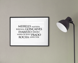 Nome do produto Poster Paisagem Autoras Brasileiras