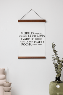 Poster Retrato Autoras Brasileiras