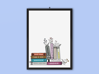 Nome do produto Poster Retrato Biblioteca Nacional